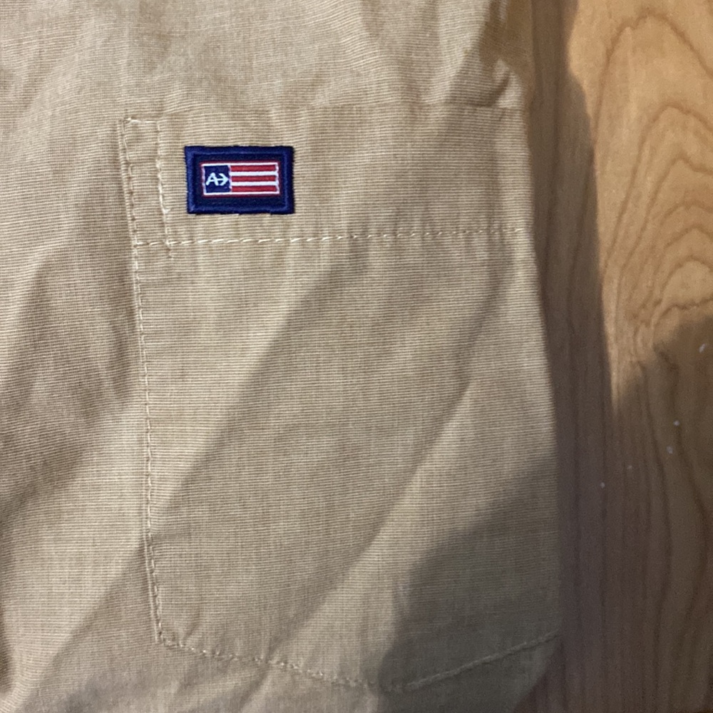 ARROW made in USA 100% cotton men’s slim fit button down size: large - Picture 3 of 9